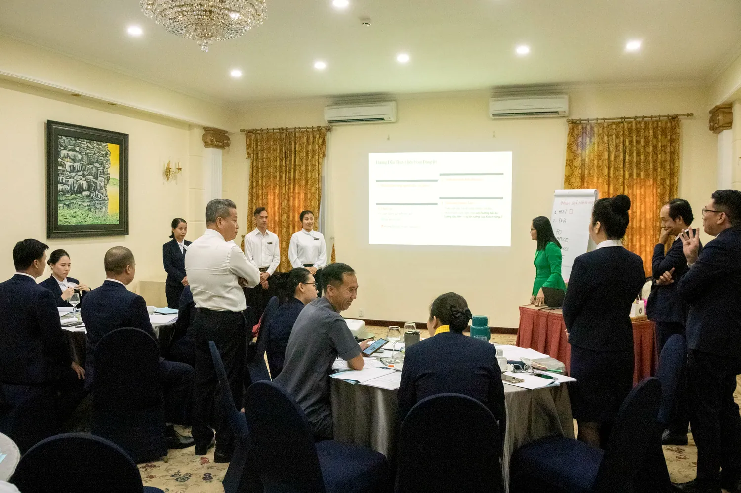 Buổi đào tạo · tư vấn tại doanh nghiệp