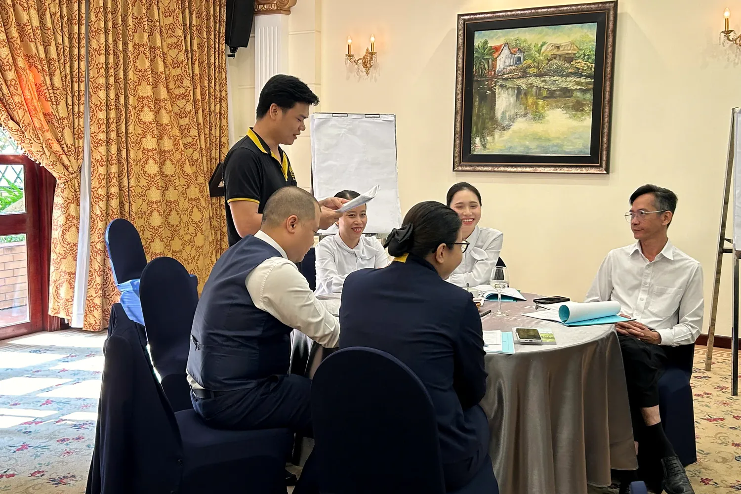 Buổi đào tạo · tư vấn tại doanh nghiệp